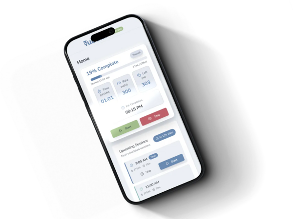 Tubular Daily Care phone mockup